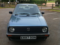 311 1987 volkswagen golf gl 1.8 auto blue icon