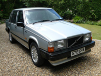 44 1989 volvo 740 gl silver icon