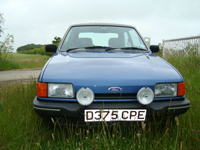 594 1987 ford fiesta ghia blue icon