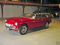 75 1968 mgc roadster concours rebuild icon