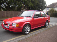 79 1986 ford escort series 2 rs turbo red icon