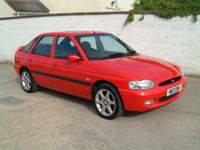 684 1995 ford escort 1.8i 16v si red icon