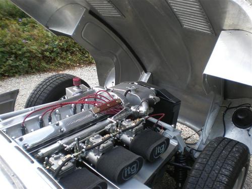 1957 Jaguar D-Type Recreation Alu Body Engine Bay