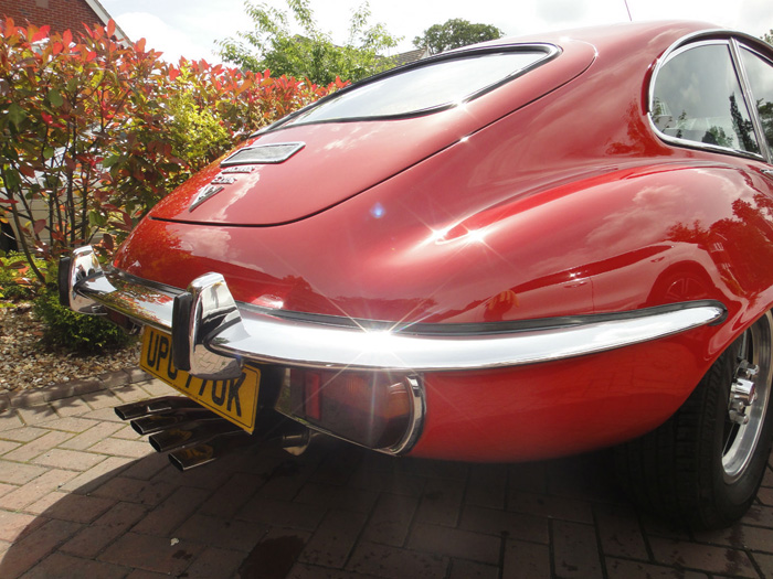 1972 Jaguar E-Type S3 V12 Rear