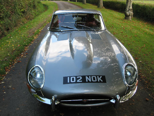 1964 jaguar e type front