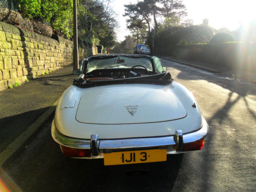 1973 jaguar 5.3 v12 roadster back