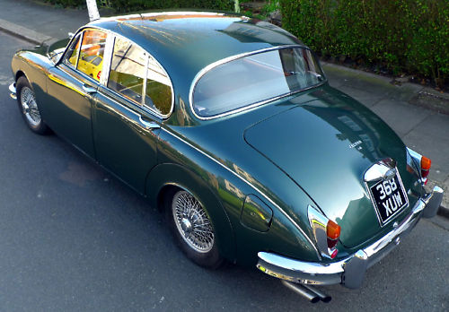 1961 jaguar mk ii 3.8 litre manual 3