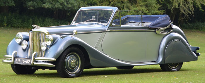 1950 jaguar mark v 3.5 litre 3