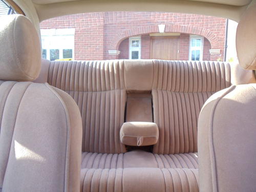 1977 Jaguar XJ 3.4 Rear Interior