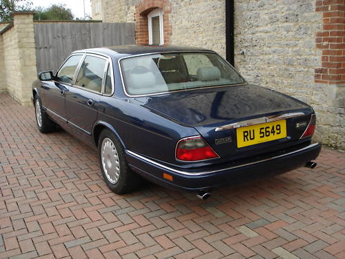 1995 jaguar sovereign auto blue 2
