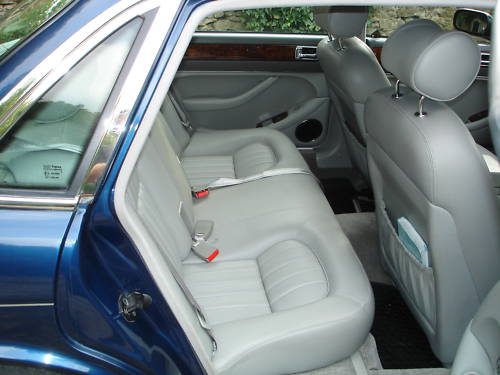 1995 jaguar sovereign auto blue interior 2