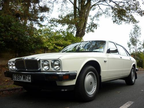 1987 jaguar xj6 white 1