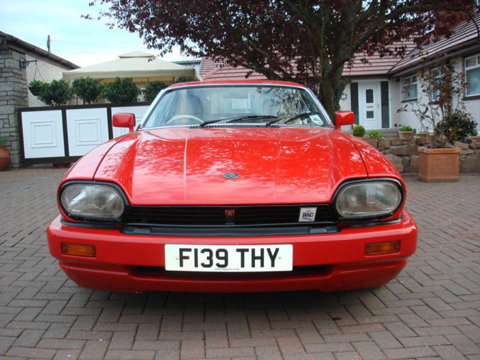 1989 jaguar jaguarsport xjr-s auto red 1