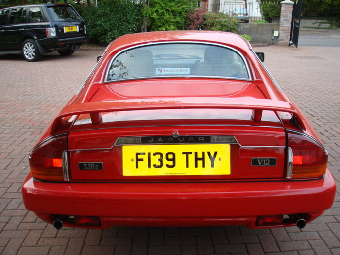 1989 jaguar jaguarsport xjr-s auto red 4