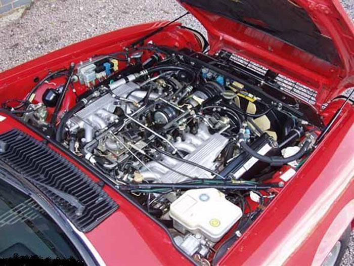 1989 jaguar jaguarsport xjr-s auto red engine bay