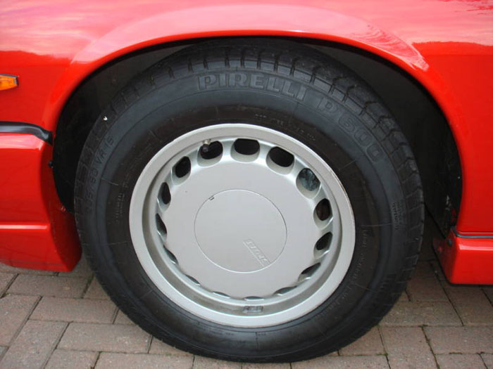 1989 jaguar jaguarsport xjr-s auto red wheel