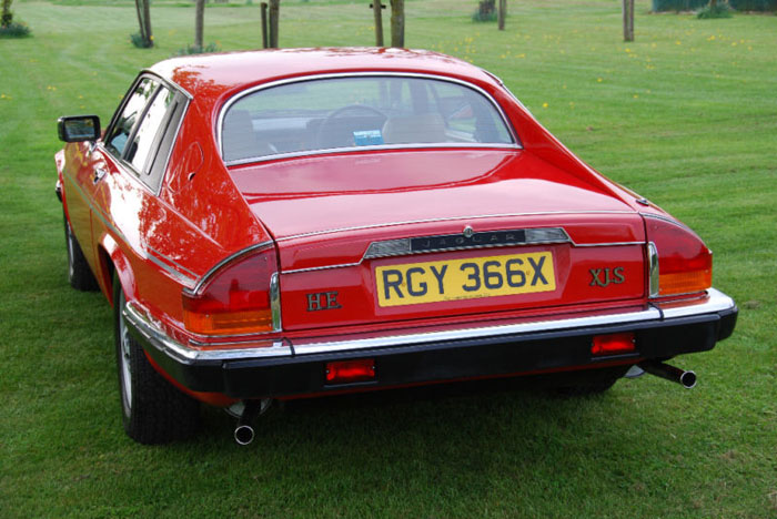 1981 jaguar xj-s he 5.3 v12 back