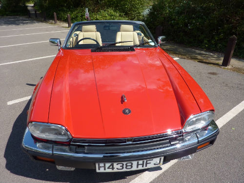 1991 jaguar xjs v12 convertible front