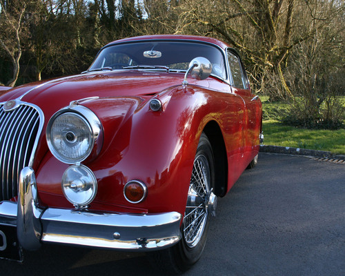 1958 Jaguar XK-150 SE FHC Side View 1