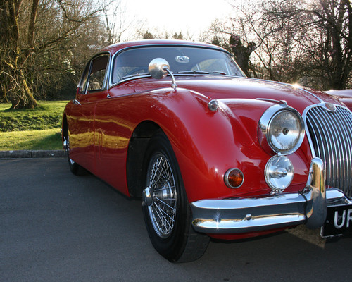 1958 Jaguar XK-150 SE FHC Side View 2