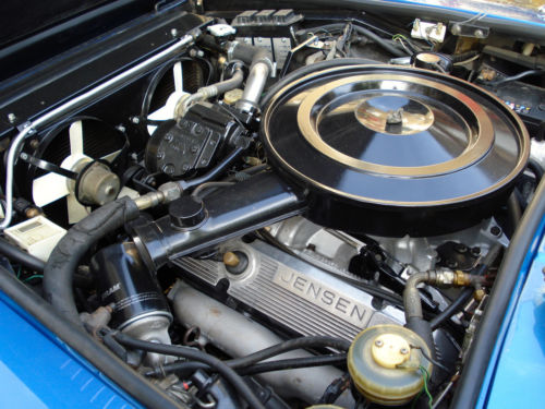 1976 Jensen Coupe Engine Bay