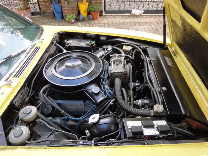 1972 Jensen Interceptor Series 3 SP Engine Bay