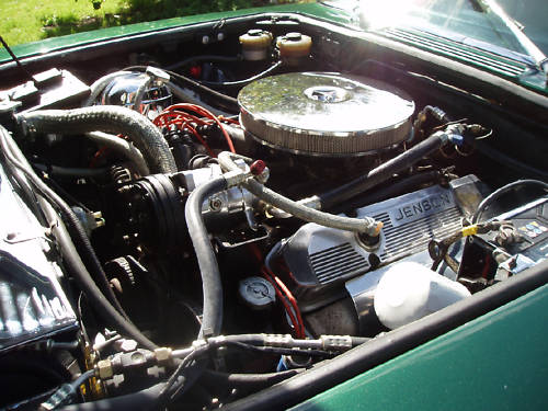 1974 jensen interceptor mk3 j series 7.2 auto engine bay