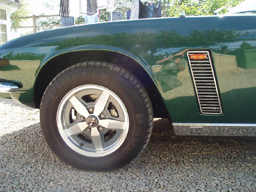 1974 jensen interceptor mk3 j series 7.2 auto wheel