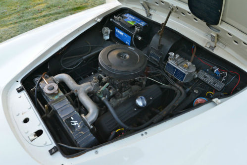 1957 Lancia Aurelia GT 2500 6th Series Engine Bay