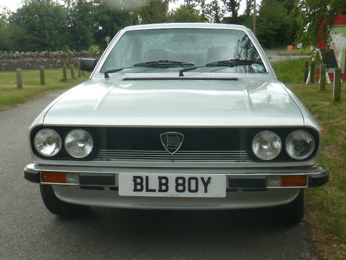 1982 lancia beta coupe front