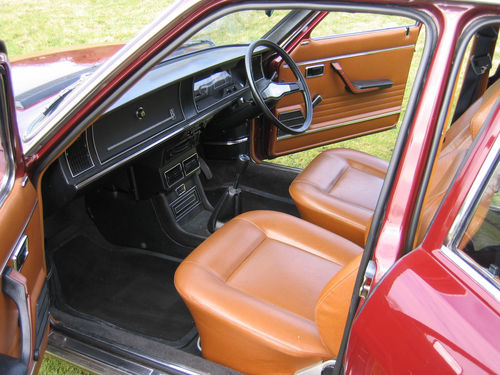 1973 Lancia Beta 1600 Front Interior