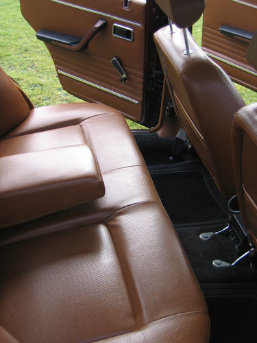 1973 Lancia Beta 1600 Rear Interior