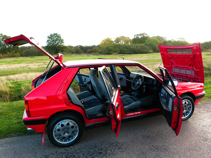 1990 Lancia HF Intergrale Doors Open