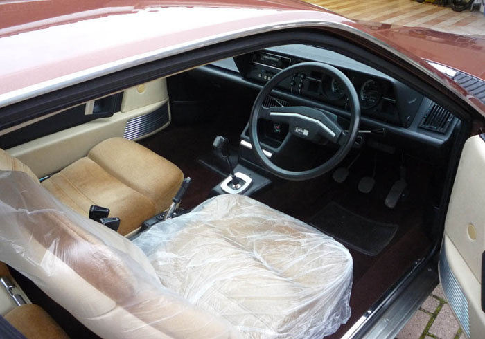 1978 lancia gamma coupe interior 2