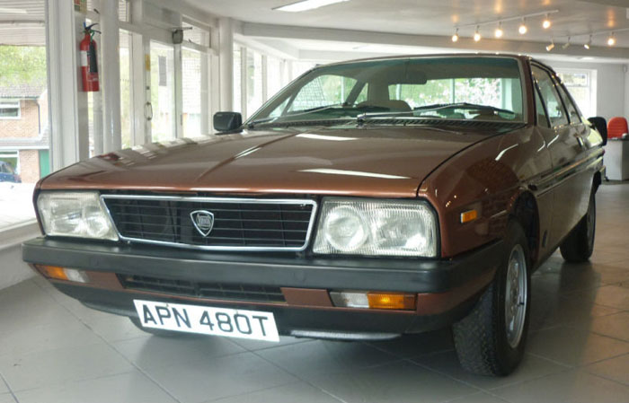 1978 lancia gamma coupe front