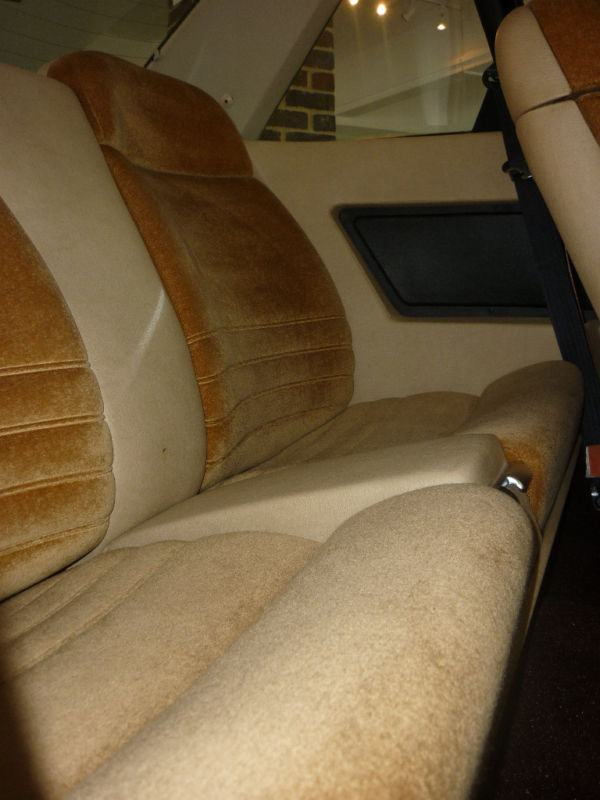 1978 lancia gamma coupe rear seats