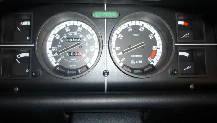 1978 lancia gamma coupe speedometer