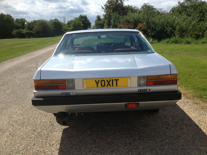 1979 Lancia Gamma Coupe Back