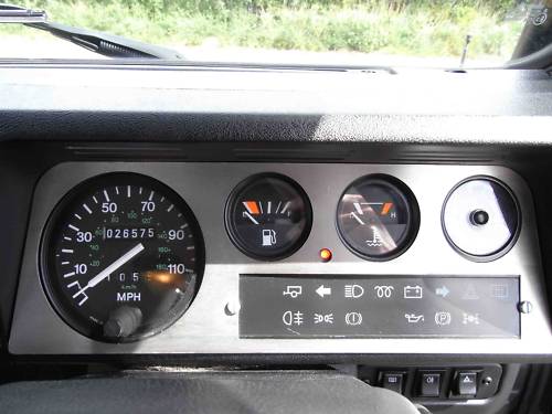 1998 land rover 90 defender tdi dashboard