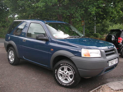 1999 land rover freelander xei 1.8l blue 1