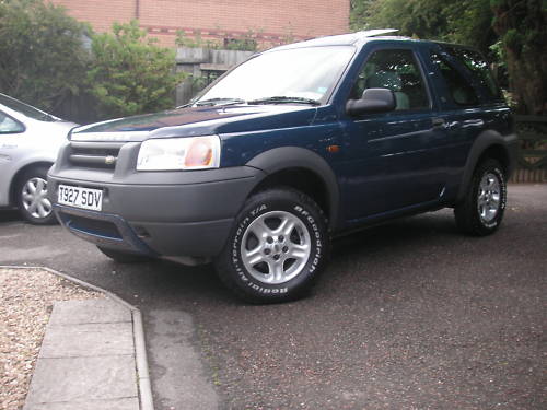 1999 land rover freelander xei 1.8l blue 2