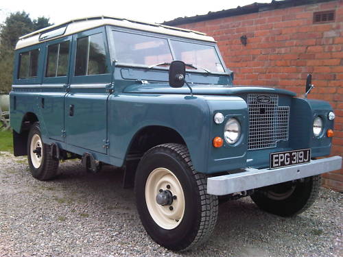 land rover series 2a 109 station wagon 2.6 1