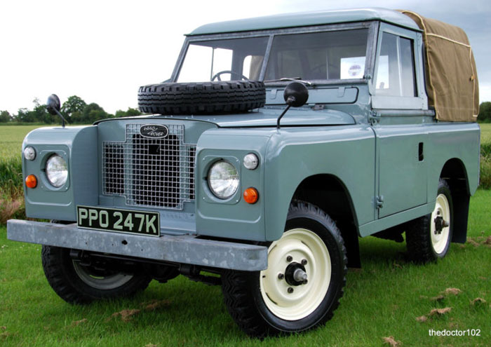 1971 late series 2a land rover swb truck cab 1