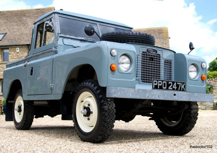 1971 late series 2a land rover swb truck cab 2