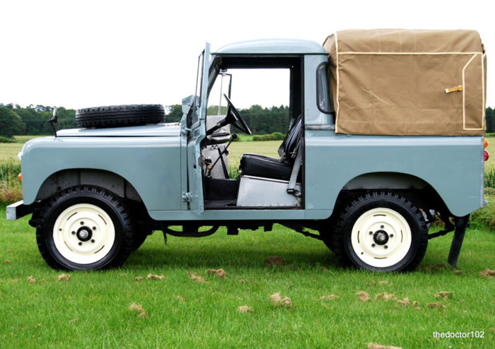 1971 late series 2a land rover swb truck cab 3