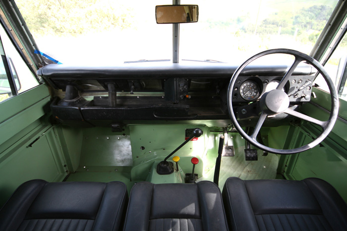 1981 Landrover Series 3 SWB Dashboard Steering Wheel