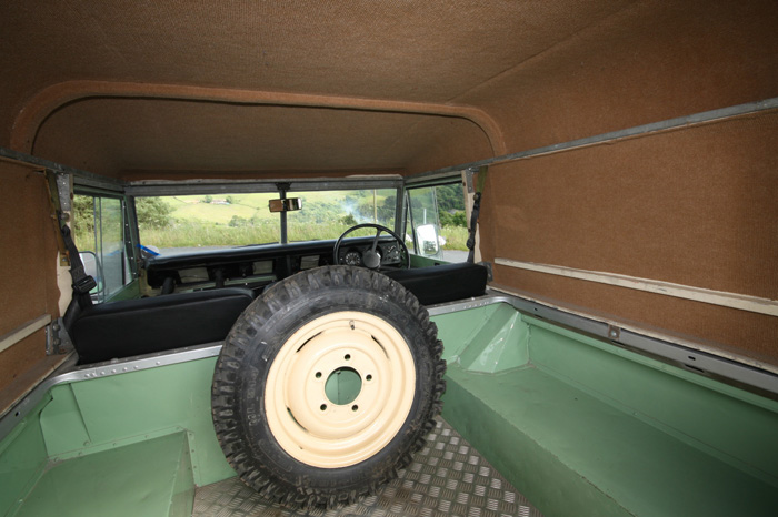 1981 Landrover Series 3 SWB Interior