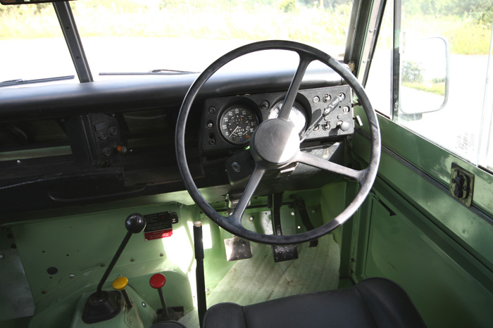 1981 Landrover Series 3 SWB Steering Wheel Dashboard