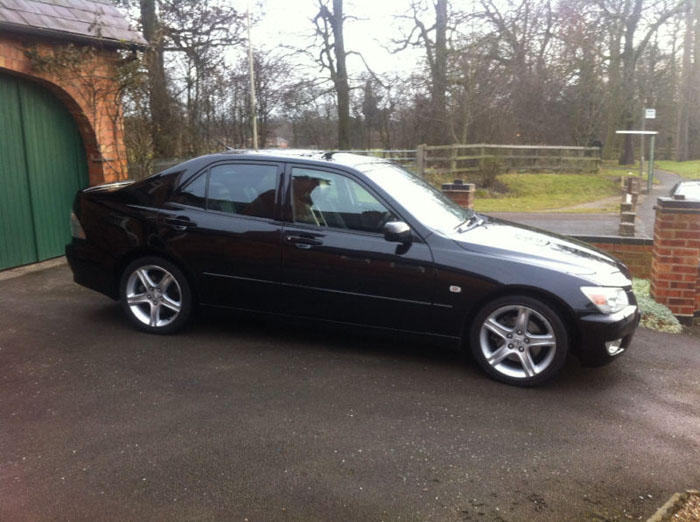 2000 lexus is200 sport black 2