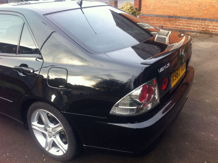 2000 lexus is200 sport black 4